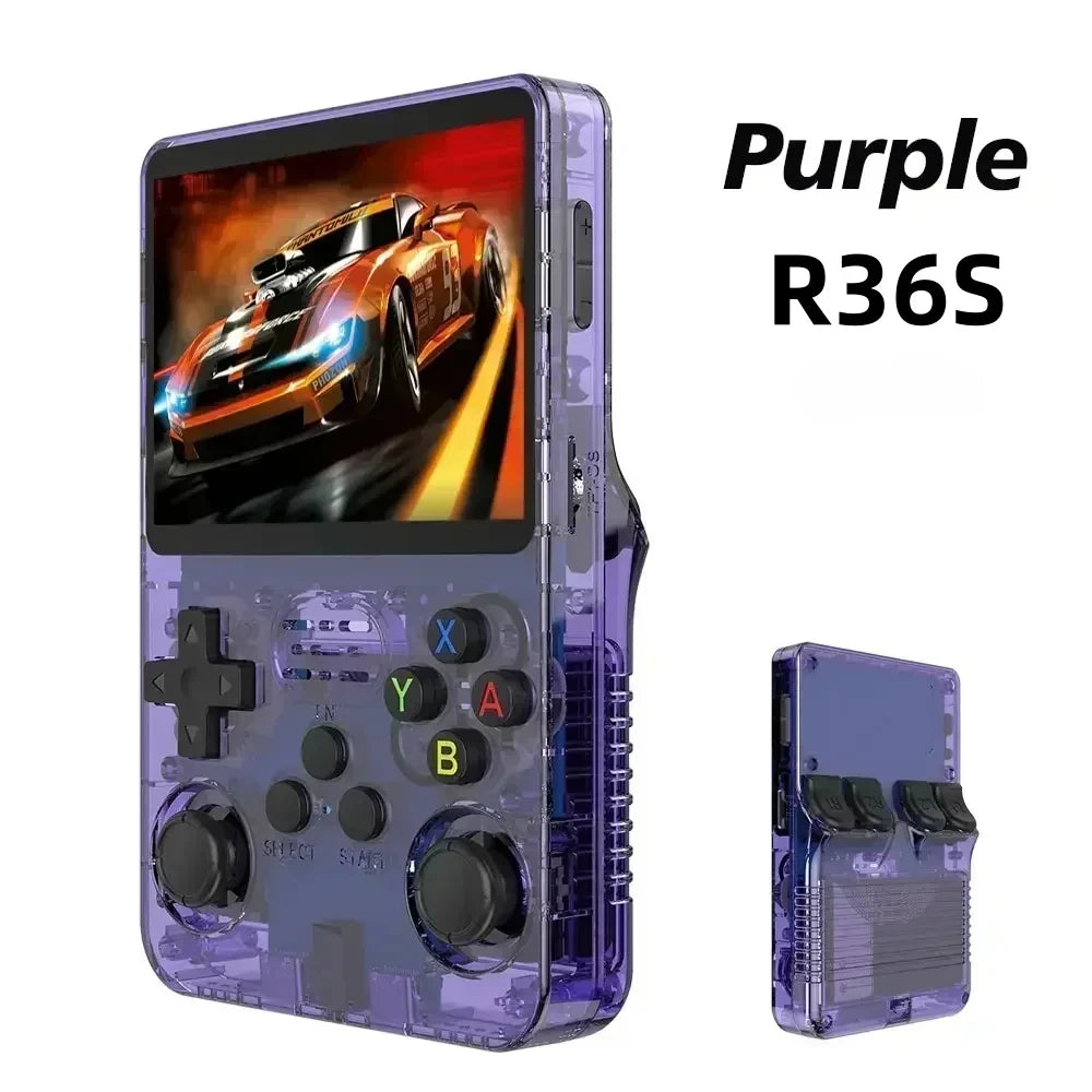 RetroPulse R36S Open Source Portable Retro Console – Linux – 3.5” IPS Screen – 64GB / 128GB - ÉTHER